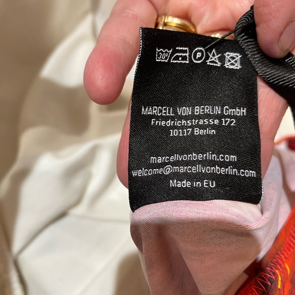 Marcell Von Berlin NWT Flame Swimsuit - Picture 5 of 7